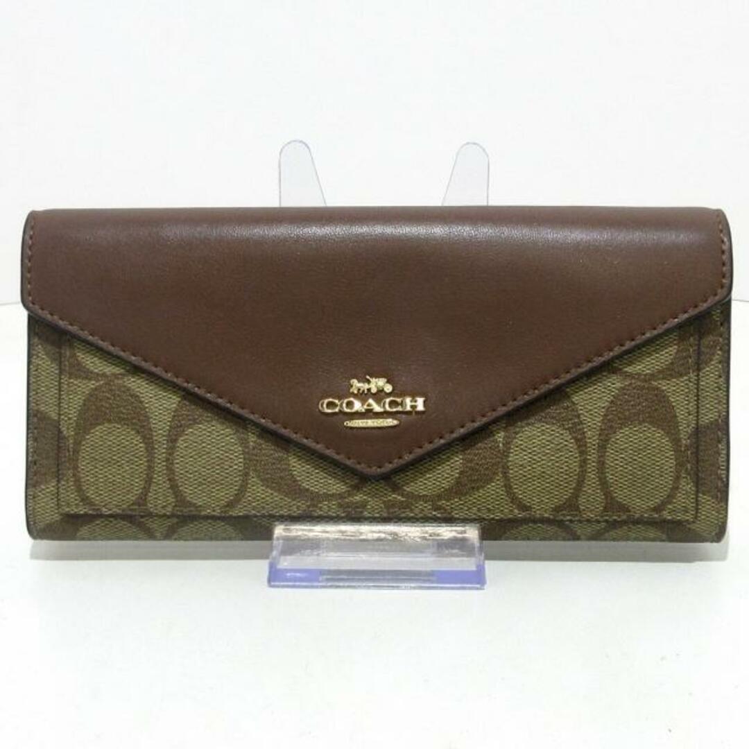 COACH(コーチ)のCOACH(コーチ) 長財布 シグネチャー柄 3034 レディースのファッション小物(財布)の商品写真