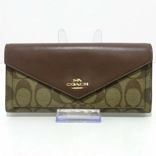 コーチ(COACH)のCOACH(コーチ) 長財布 シグネチャー柄 3034(財布)