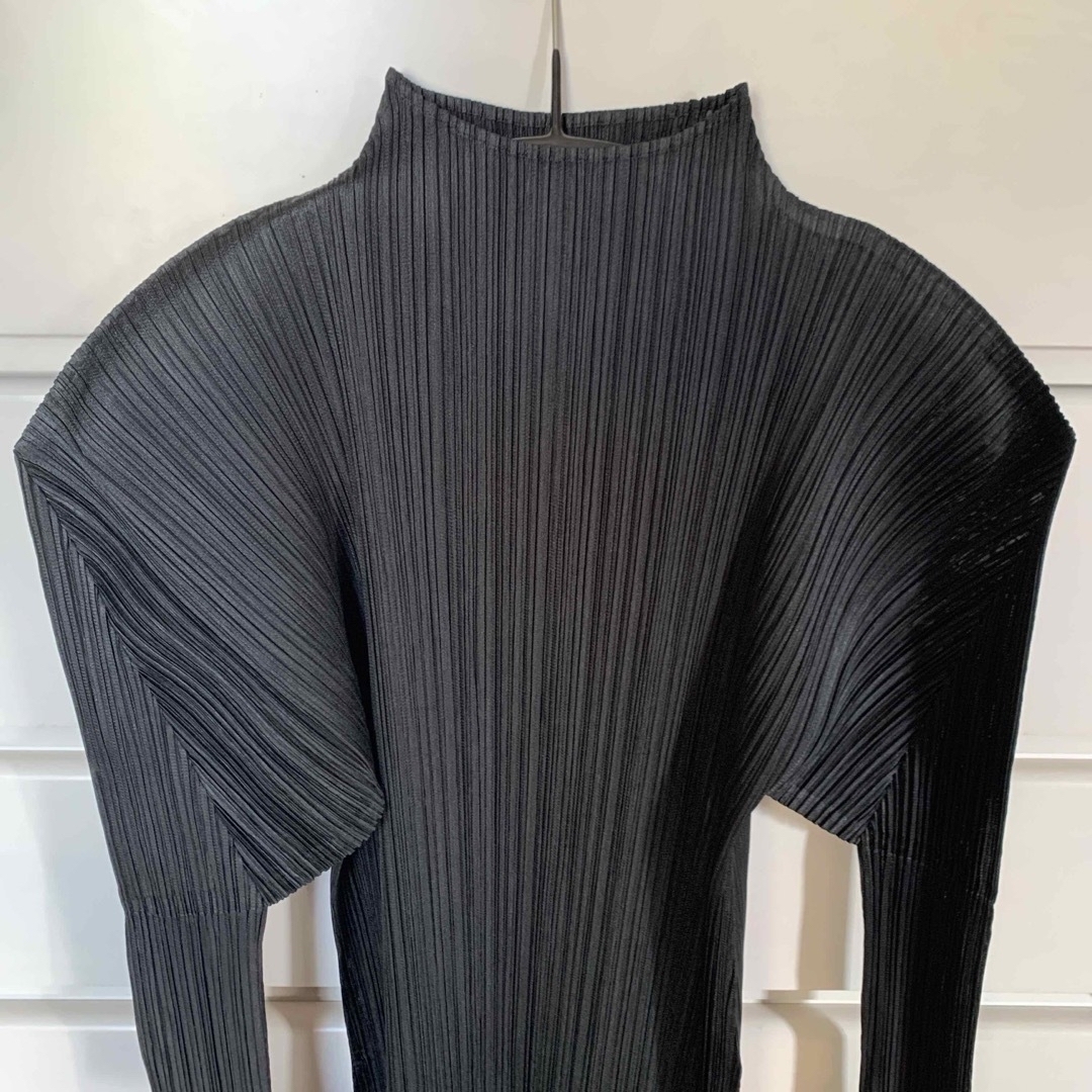 PLEATS PLEASE ISSEY MIYAKE(プリーツプリーズイッセイミヤケ)のPLEATS PLEASE MONTHLY COLORS BLACK レディースのトップス(チュニック)の商品写真