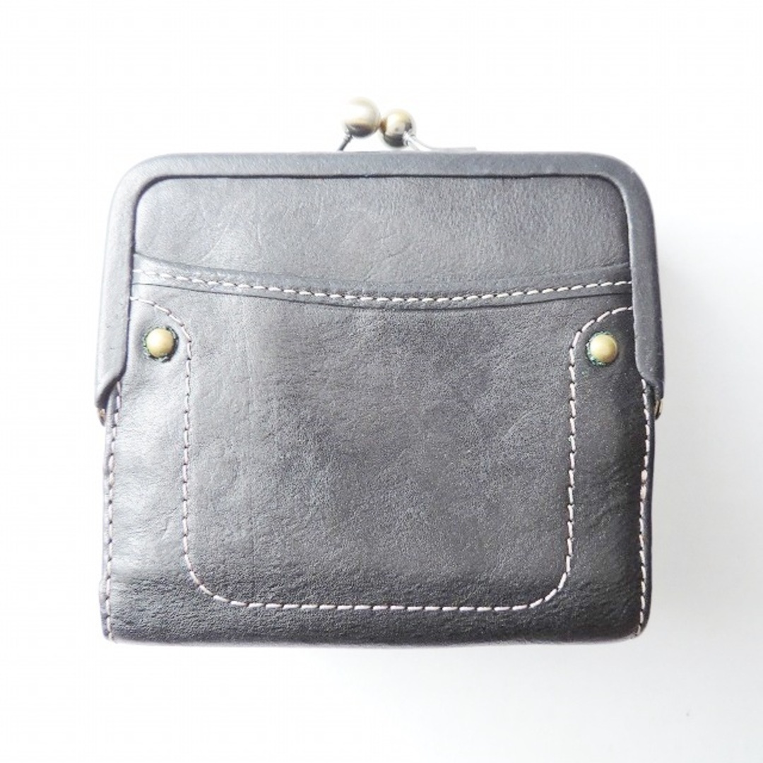 COACH(コーチ)のコーチ 2つ折り財布 - 黒 がま口 レザー レディースのファッション小物(財布)の商品写真