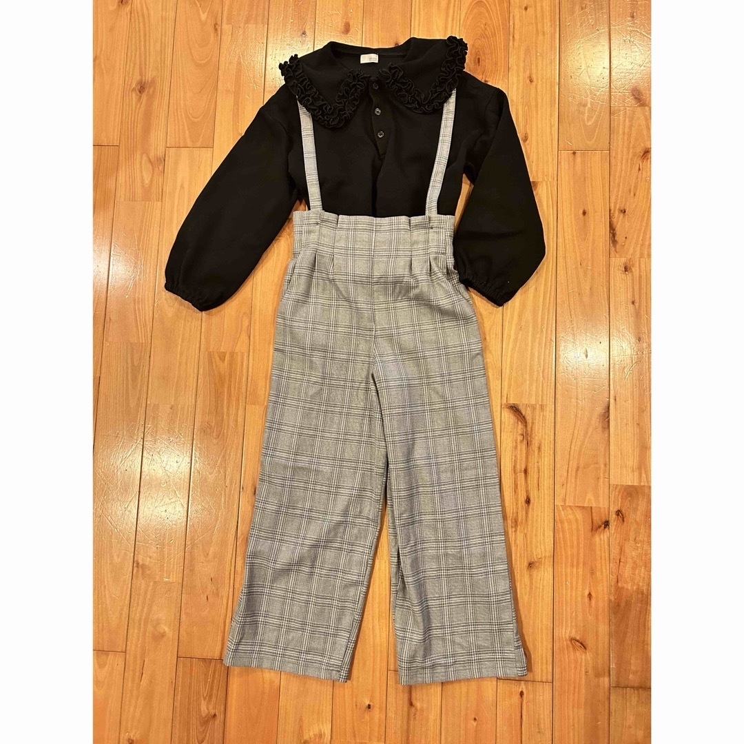 GLOBAL WORK(グローバルワーク)のGLOBAL WORK サロペット　パンツ　130 キッズ/ベビー/マタニティのキッズ服女の子用(90cm~)(パンツ/スパッツ)の商品写真