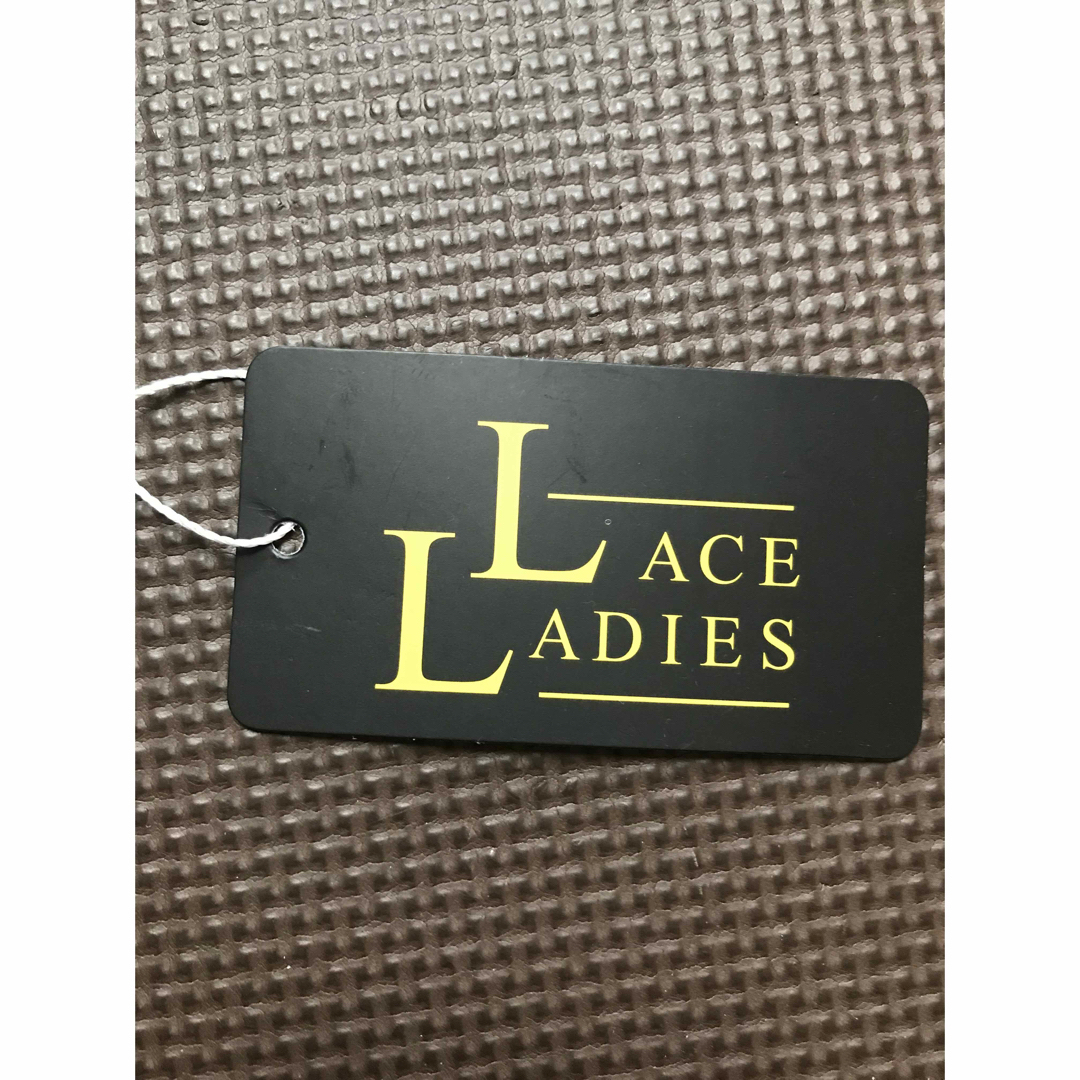 LACE LADIES ミモレ丈ワンピースLサイズ レディースのフォーマル/ドレス(ミディアムドレス)の商品写真