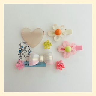 キャラメルベビー&チャイルド(Caramel baby&child )のヘアピン ヘアアクセサリーヘアクリップ キッズ  韓国 親子コーデ  528(その他)