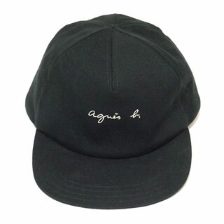 アニエスベー(agnes b.)のアニエスベー ロゴ刺繍 キャップ agnes b. 帽子(キャップ)