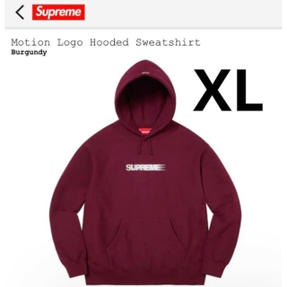 シュプリーム(Supreme)のXL Supreme Motion Logo Hooded Sweatshirt(パーカー)