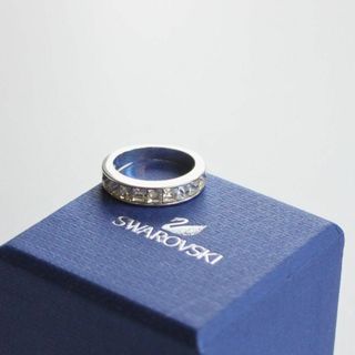 スワロフスキー(SWAROVSKI)のスワロフスキー スクエアカットクリスタルリング(リング(指輪))