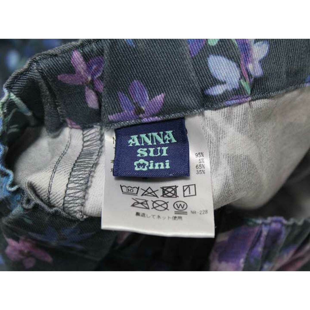 ANNA SUI(アナスイ)の【春物 新入荷!】‡アナスイミニ/ANNA SUI mini‡140cm ロングパンツ/長ズボン グレー系【中古】子供服 キッズ kids ジュニア 女の子 春秋 bottoms 402042 キッズ/ベビー/マタニティのキッズ服女の子用(90cm~)(パンツ/スパッツ)の商品写真