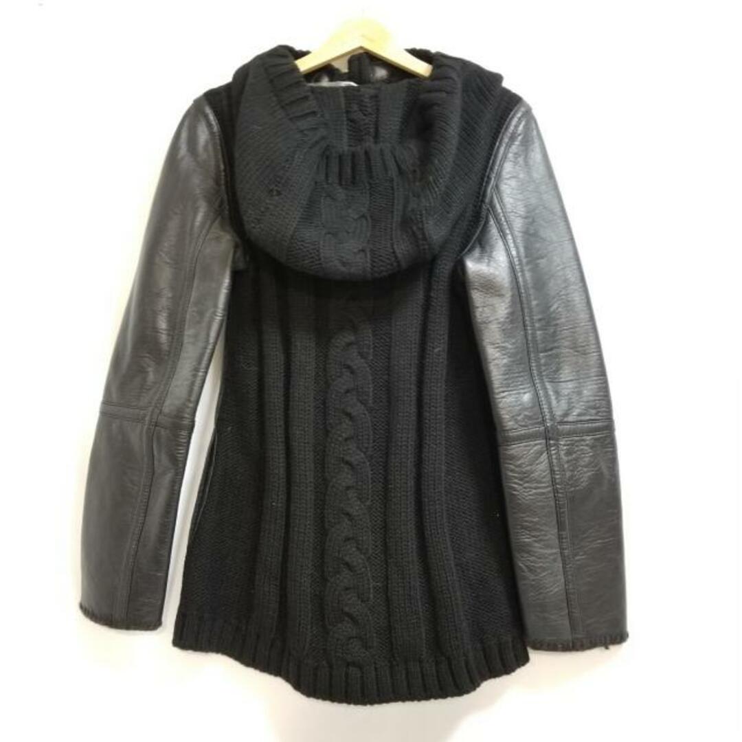 PATRIZIA PEPE(パトリツィアペペ)のパトリツィアペペ コート サイズ40 M - 黒 レディースのジャケット/アウター(その他)の商品写真