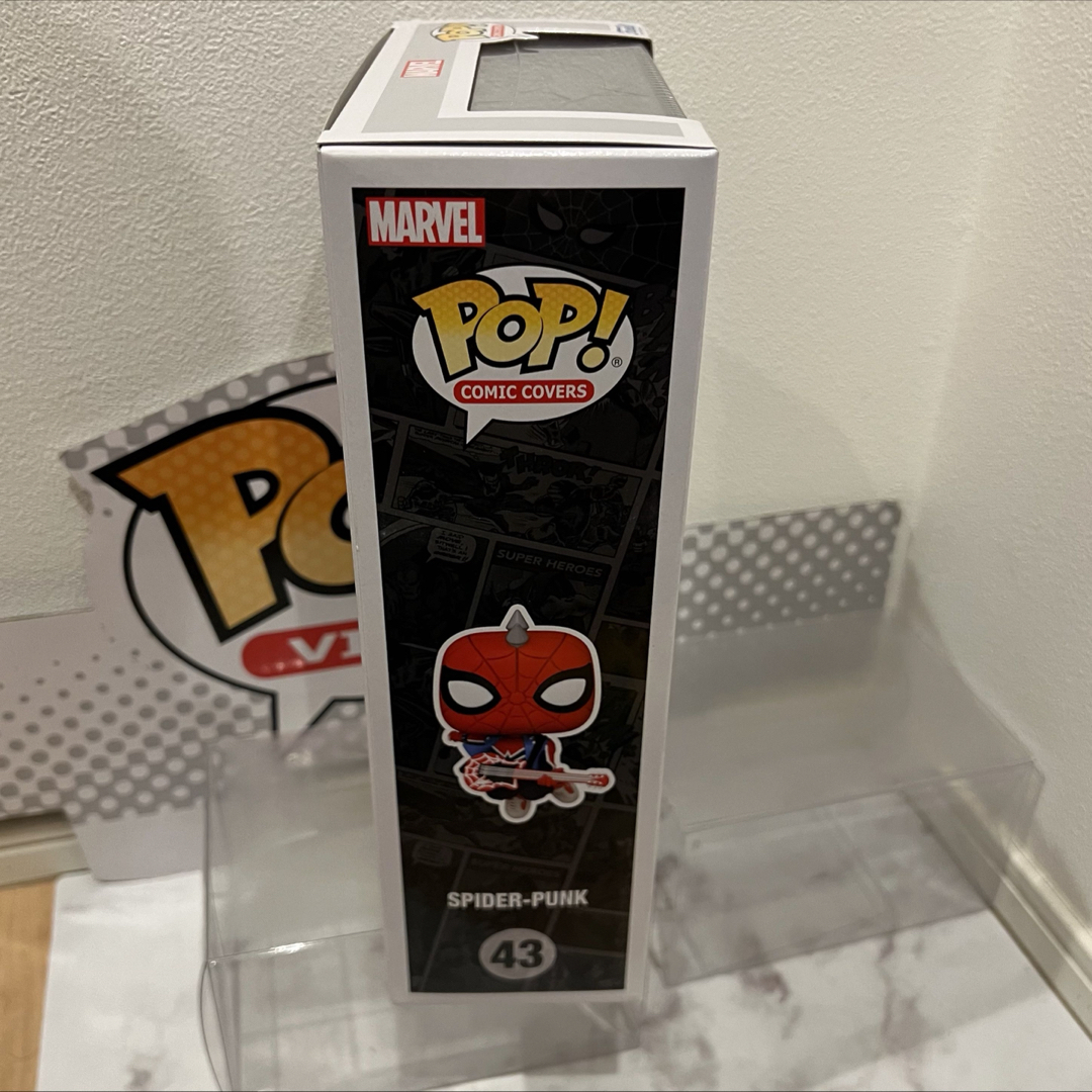 MARVEL(マーベル)のFUNKO POP!  スパイダーマン　スパイダーパンク　コミックカバー エンタメ/ホビーのフィギュア(アメコミ)の商品写真