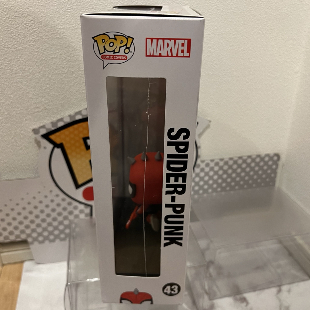 MARVEL(マーベル)のFUNKO POP!  スパイダーマン　スパイダーパンク　コミックカバー エンタメ/ホビーのフィギュア(アメコミ)の商品写真