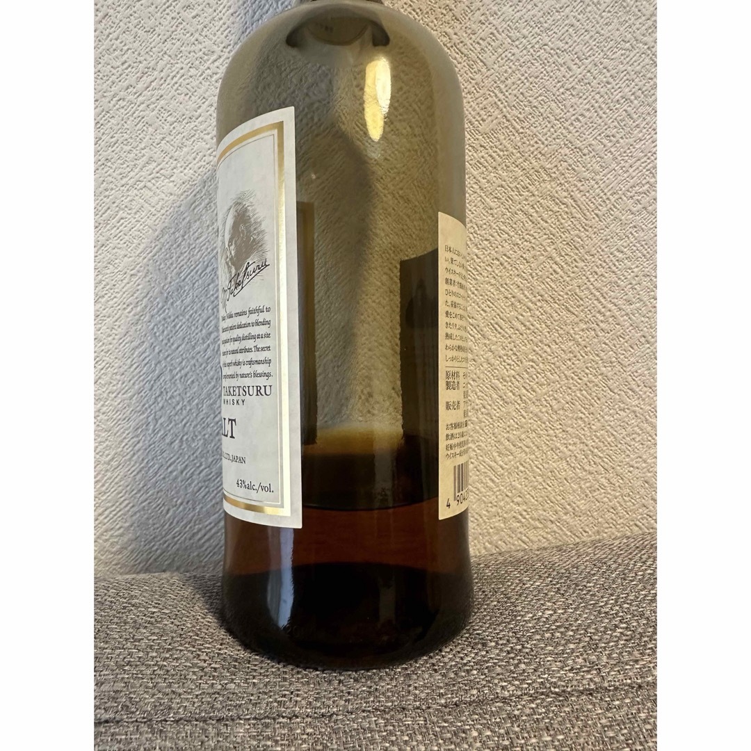 ニッカウヰスキー(ニッカウイスキー)の『終売品』竹鶴17年　空瓶　 食品/飲料/酒の酒(ウイスキー)の商品写真