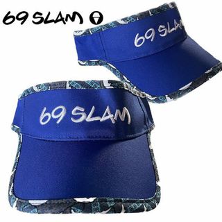 ロックスラム(69SLAM)の69SLAM☆BATIK WAVES VISOR CAP ゴルフ サンバイザー(その他)