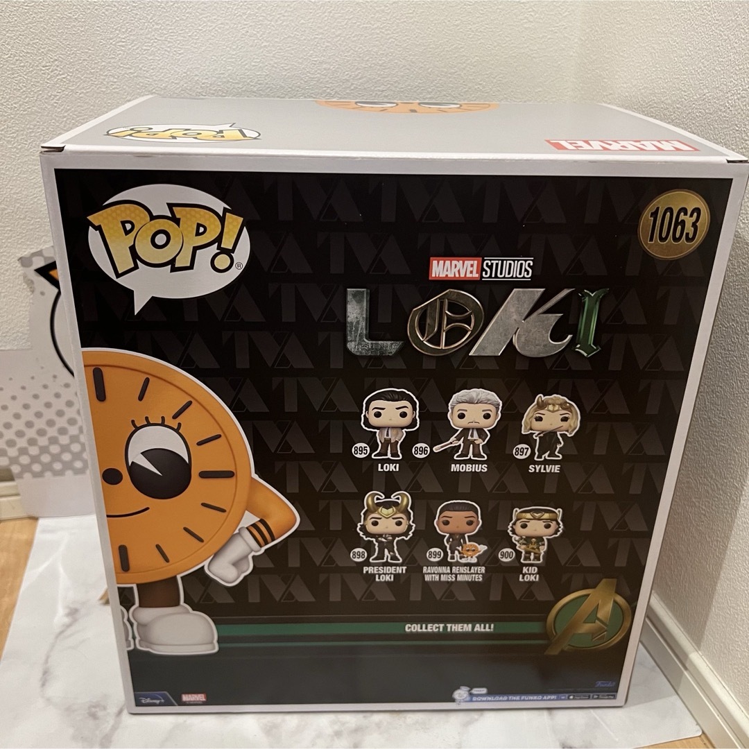 2022夏コミコンFUNKO POP! ロキ　Loki   ミス・ミニッツ　特大バーチャルコン