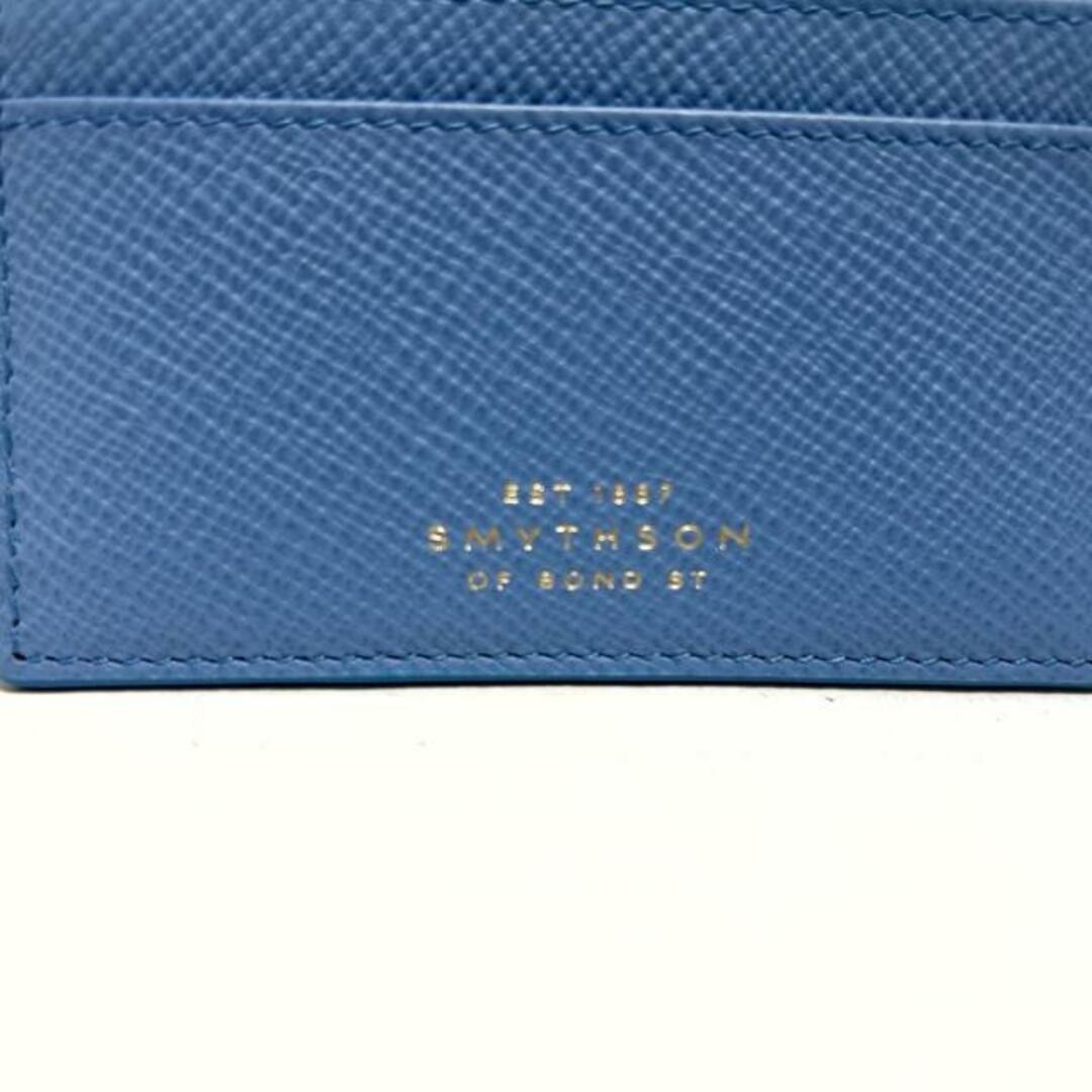 Smythson(スマイソン)のスマイソン カードケース新品同様  - レディースのファッション小物(名刺入れ/定期入れ)の商品写真