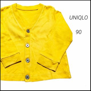 ユニクロ(UNIQLO)の☆UNIQLO☆ベビー服☆カーディガン☆男女兼用☆90☆(カーディガン)