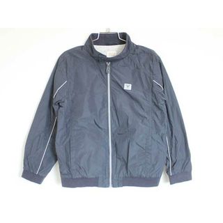 ジョルジオアルマーニ(Giorgio Armani)の【春物 新入荷!】〓アルマーニ ジュニア/Armani Junior 〓130cm(8A) ナイロンジャンパー/ナイロンブルゾン/ウィンドブレーカー ネイビー 【中古】子供服 キッズ kids   男の子 春秋 otr 402042(ジャケット/上着)