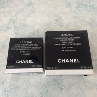 シャネル(CHANEL)のCHANEL ルブラン　フェイスパウダー　10　クッションファンデ　N10 (フェイスパウダー)