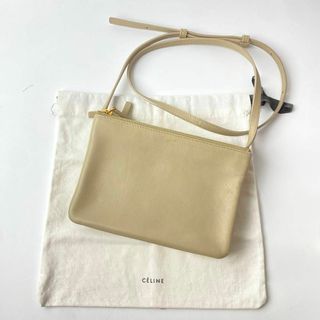 セリーヌ(celine)のセリーヌ CELINE トリオ ショルダーバッグ レザー 保存袋付き(ショルダーバッグ)