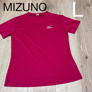 ミズノ(MIZUNO)のMIZUNO 半袖 レディース ピンク スポーツウェア(Tシャツ(半袖/袖なし))