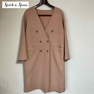 スピックアンドスパン(Spick & Span)のSpick and Span ハミルトンウールダブルコート(ロングコート)