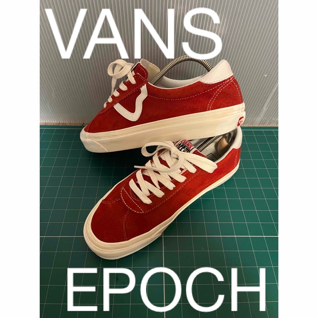 VANS(ヴァンズ)のVANS バンズ EPOCH エポック 25cm レッド メンズの靴/シューズ(スニーカー)の商品写真