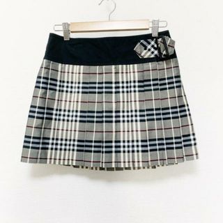 バーバリーブルーレーベル(BURBERRY BLUE LABEL)のバーバリーブルーレーベル 巻きスカート 36(その他)