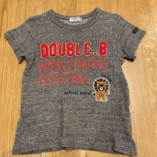 ダブルビー(DOUBLE.B)のダブルB  Tシャツ　100  男女兼用(Tシャツ/カットソー)