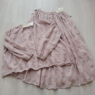 新品♡ サマンサモスモス♡ ゆったりサイズ♡ ブラウス＆スカート♡