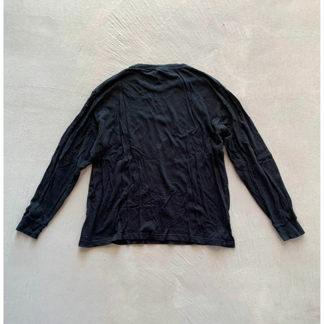 POLO RALPH LAUREN(ポロラルフローレン)のポロバイラルフローレン ロングスリーブプリントTシャツ ブラック (mt29) メンズのトップス(Tシャツ/カットソー(七分/長袖))の商品写真