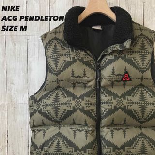 ナイキ(NIKE)の人気！NIKE ACG PENDLETONナイキ×ペンドルトン　ダウンベスト　M(ダウンベスト)