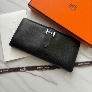 エルメス(Hermes)の180 極上美品 HERMES エルメス ベアン 2つ折り 長財布(財布)