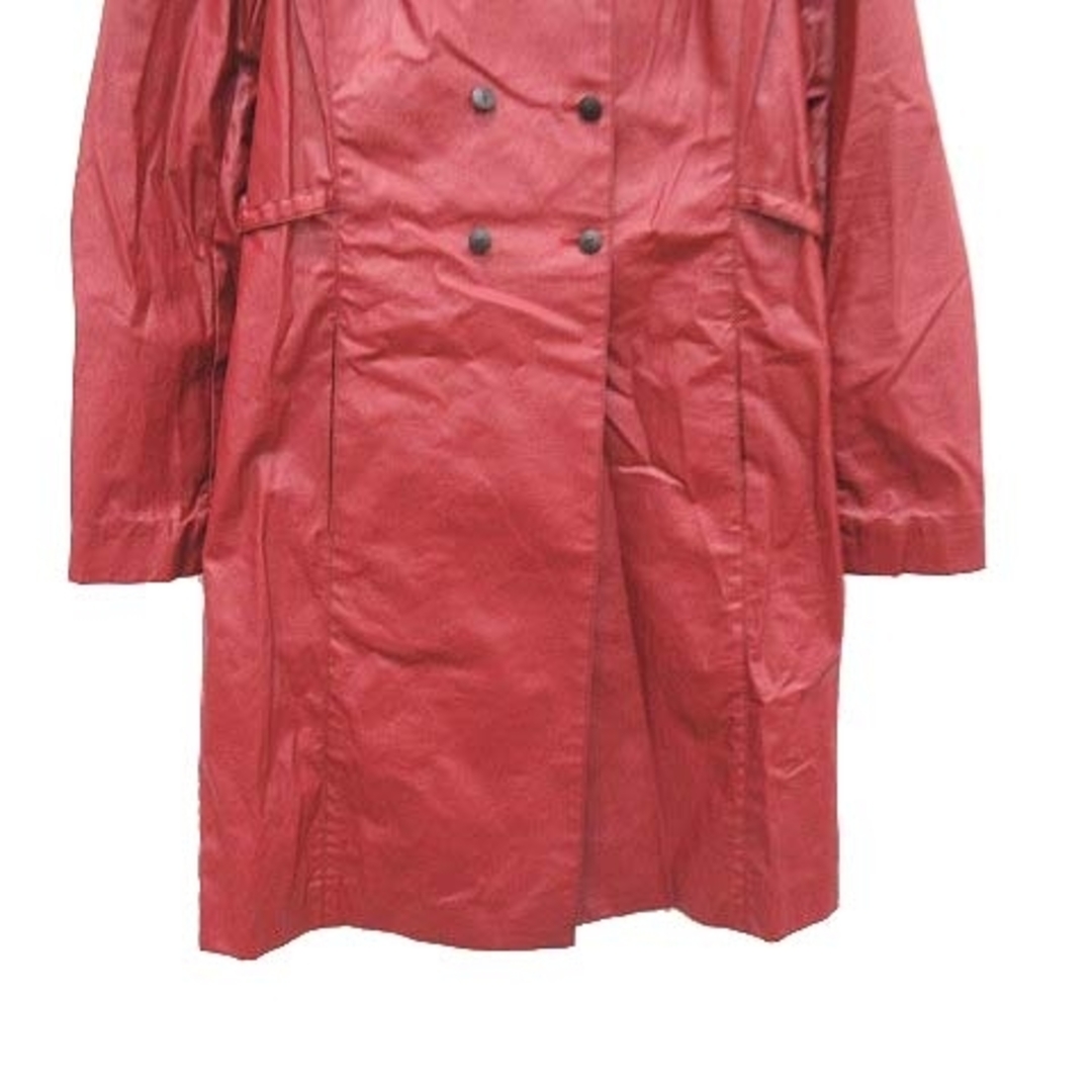 MACPHEE(マカフィー)のマカフィー トゥモローランド ステンカラーコート ダブル 赤 レッド レディースのジャケット/アウター(その他)の商品写真