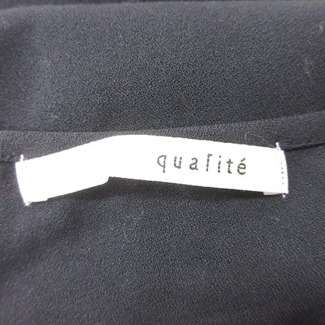 qualite(カリテ)のカリテ 2点セット ニット セーター 長袖 タンクトップ レイヤード F 緑 レディースのトップス(ニット/セーター)の商品写真