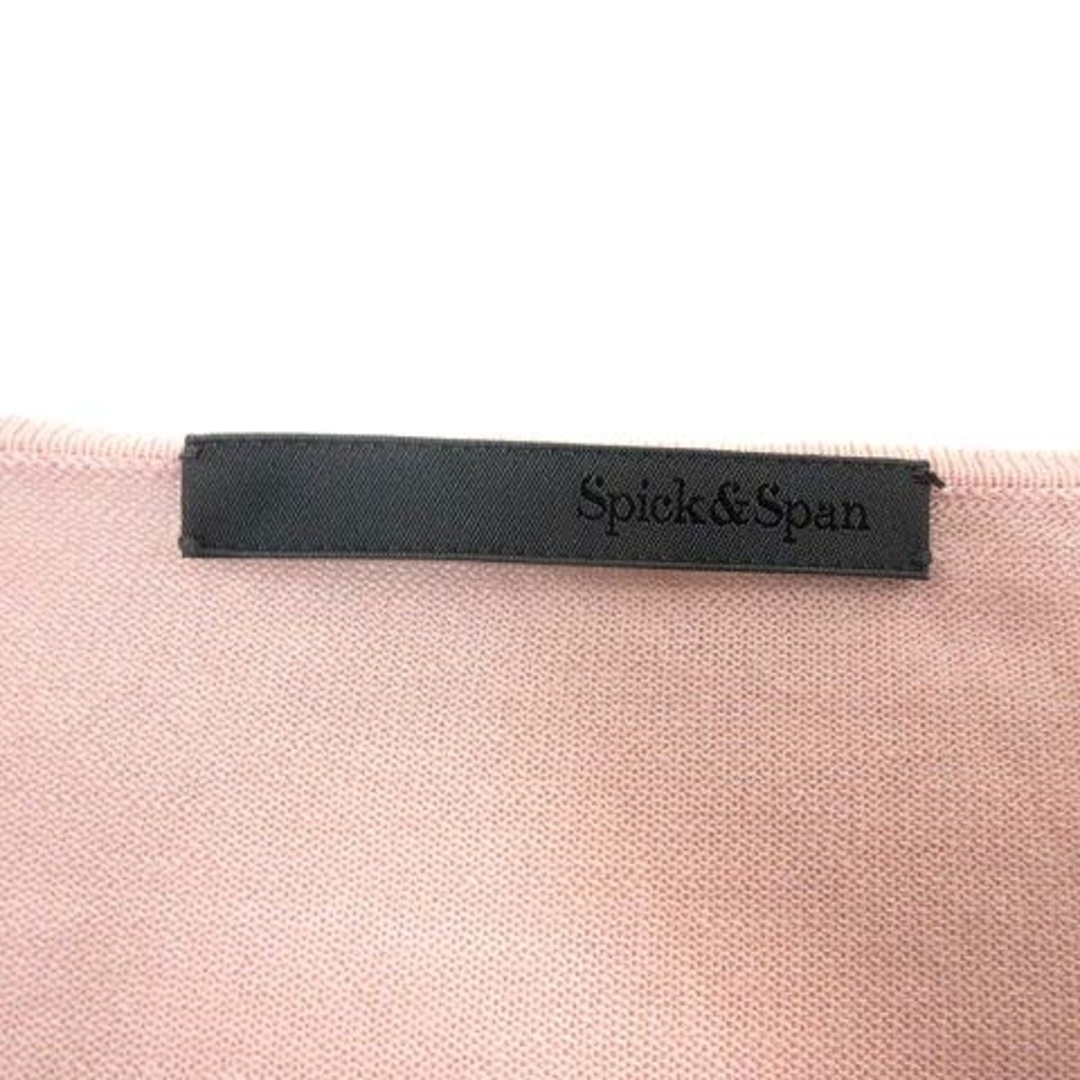 Spick & Span(スピックアンドスパン)のSpick&Span ニット カットソー カシュクール ドルマンスリーブ ピンク レディースのトップス(ニット/セーター)の商品写真