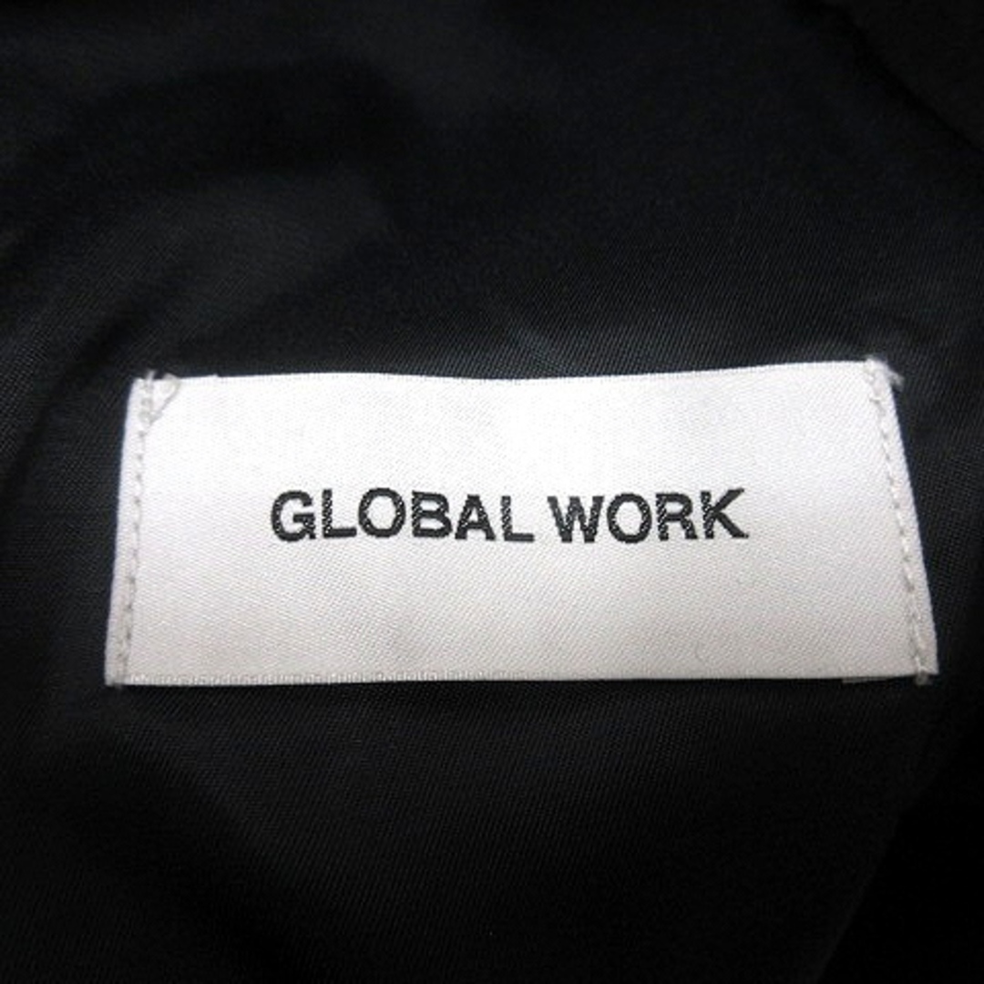 GLOBAL WORK(グローバルワーク)のグローバルワーク チェスターコート 総裏地 ダブル M 黒 ブラック メンズのジャケット/アウター(その他)の商品写真