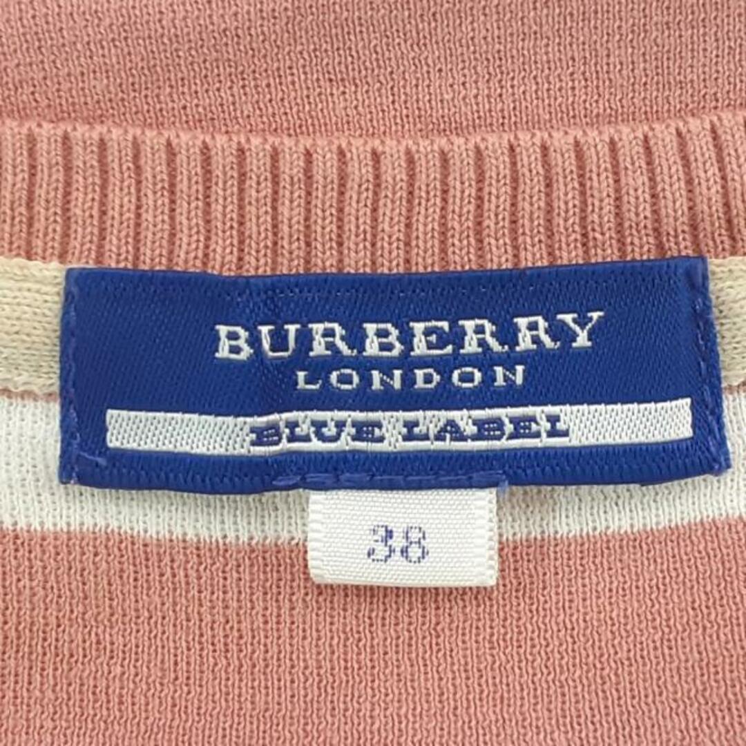 BURBERRY BLUE LABEL(バーバリーブルーレーベル)のバーバリーブルーレーベル 半袖セーター 38 レディースのトップス(ニット/セーター)の商品写真
