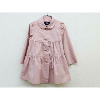 バーバリー(BURBERRY)の【春物 新入荷!】▼バーバリー/BURBERRY▼110cm ナイロンコート ピンク 【中古】子供服 キッズ kids 女の子 春 otr 402042(ジャケット/上着)