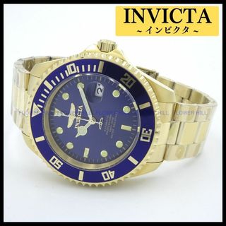 インビクタ(INVICTA)のINVICTA 腕時計 自動巻き 青ｘ金 PRO DIVER 28949(腕時計(アナログ))