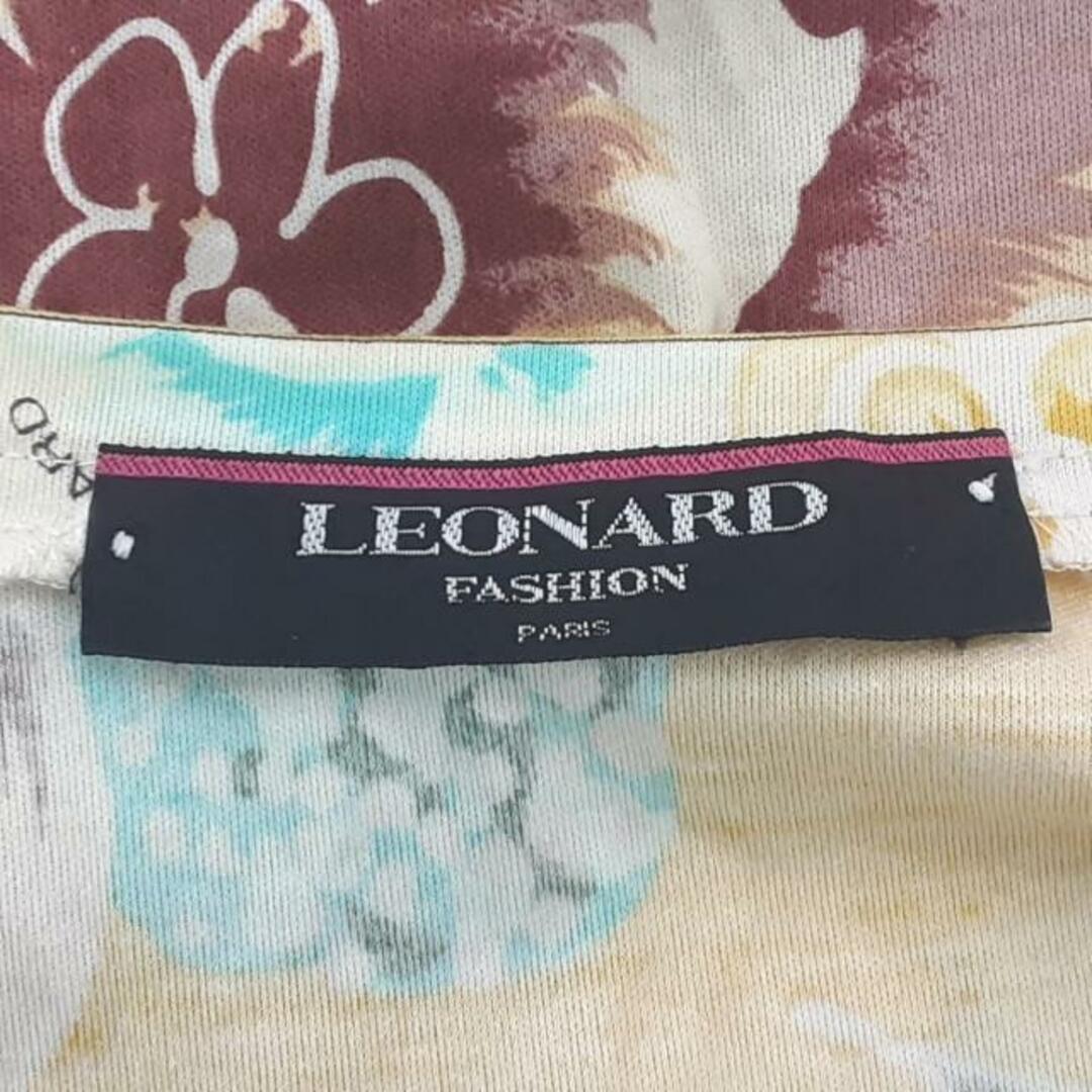 LEONARD(レオナール)のレオナール ノースリーブカットソー L美品  レディースのトップス(カットソー(半袖/袖なし))の商品写真