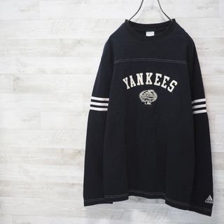 アディダス(adidas)のADIDAS×YANKEES ワールドシリーズ2003 L/S Tee -M(Tシャツ/カットソー(七分/長袖))