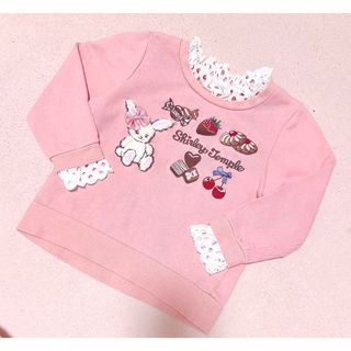 キッズ服女の子用(90cm~)新品 シャーリーテンプル Tシャツ&スカート