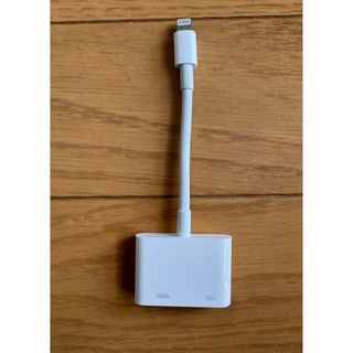 アップル(Apple)の【Apple純正】Lightning - Digital AVアダプタ(映像用ケーブル)