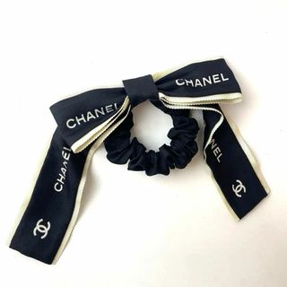 CHANEL シャネル　リボン　シュシュ　バレッタ　ツイリー