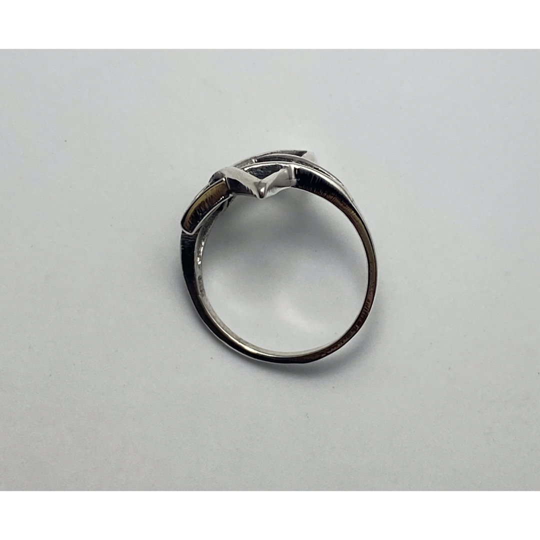 星　五芒星　シルバー925リング シグネット　キラキラギフト　銀　指輪　RF9c メンズのアクセサリー(リング(指輪))の商品写真