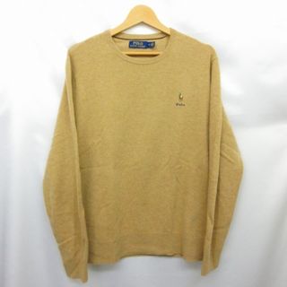 ポロラルフローレン(POLO RALPH LAUREN)のポロ ラルフローレン 美品 薄手 ウール ニット セーター 長袖 M(ニット/セーター)