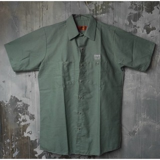 DWS"OLD LOGO"Work Shirt_Light green(シャツ)
