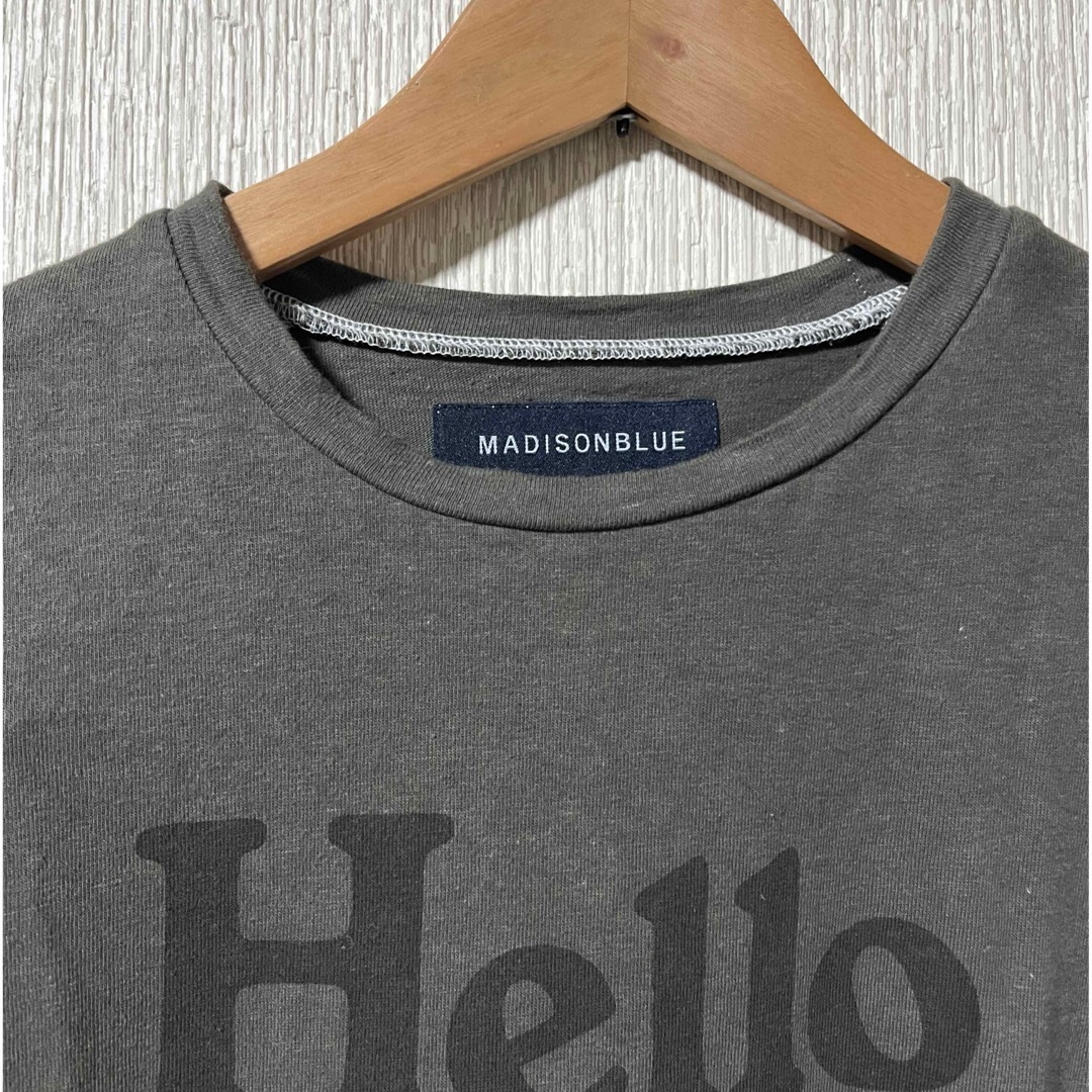 MADISONBLUE(マディソンブルー)のMADISONBLUE¨HelloTシャツ レディースのトップス(Tシャツ(半袖/袖なし))の商品写真