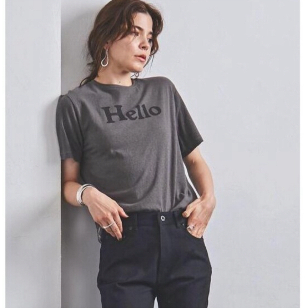 MADISONBLUE(マディソンブルー)のMADISONBLUE¨HelloTシャツ レディースのトップス(Tシャツ(半袖/袖なし))の商品写真