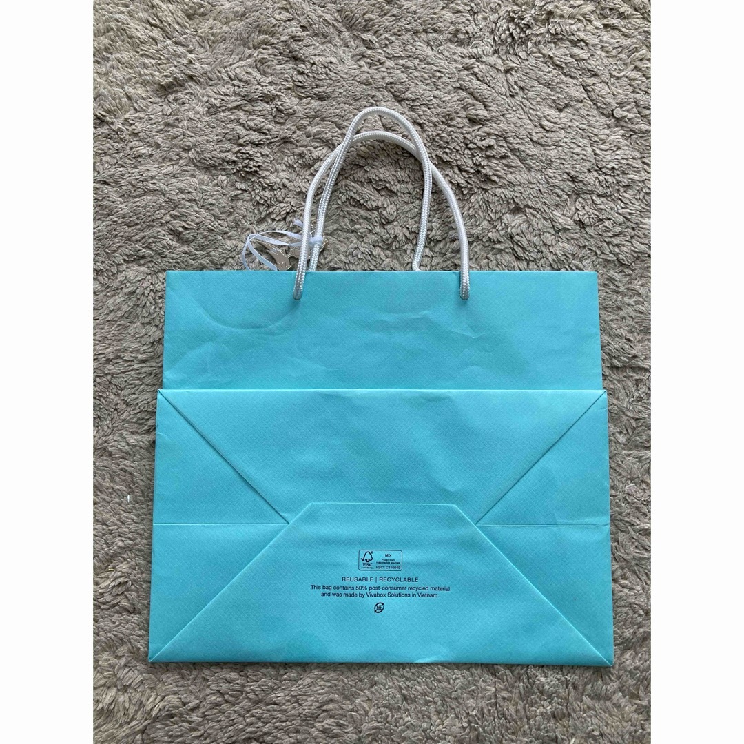 【限定品】Tiffany ショッパー (紙袋)＆チャーム付き