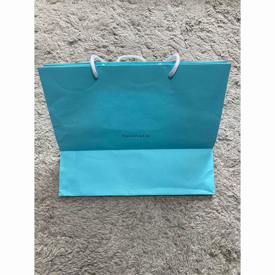 Tiffany & Co.(ティファニー)の【限定品】Tiffany ショッパー (紙袋)＆チャーム付き レディースのバッグ(ショップ袋)の商品写真